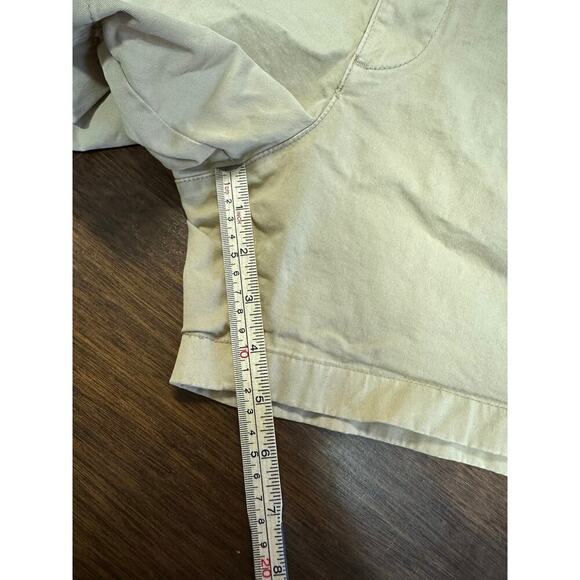 Chubbies Khaki Chino Shorts Men 33 Tan Regular Cotton Preppy Neutral Faternity - Picture 5 of 11